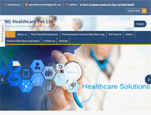 Tablet Screenshot of nghealthcare.com